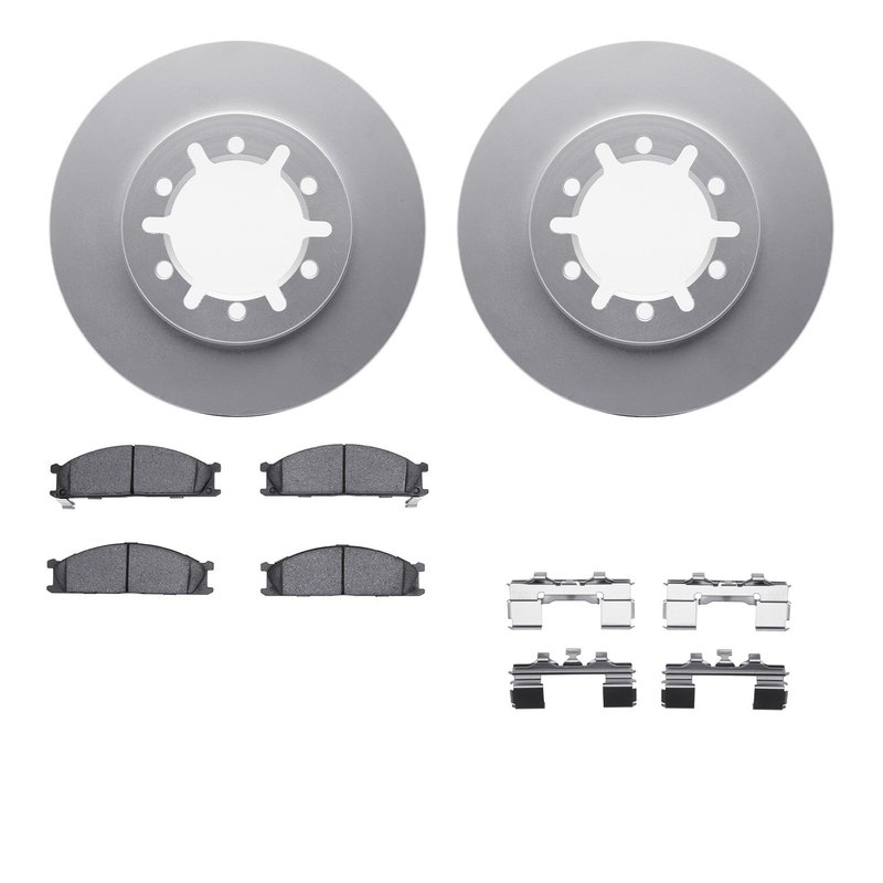 Dynamite Friction 4512-67124 Disc Brake Kit - Front