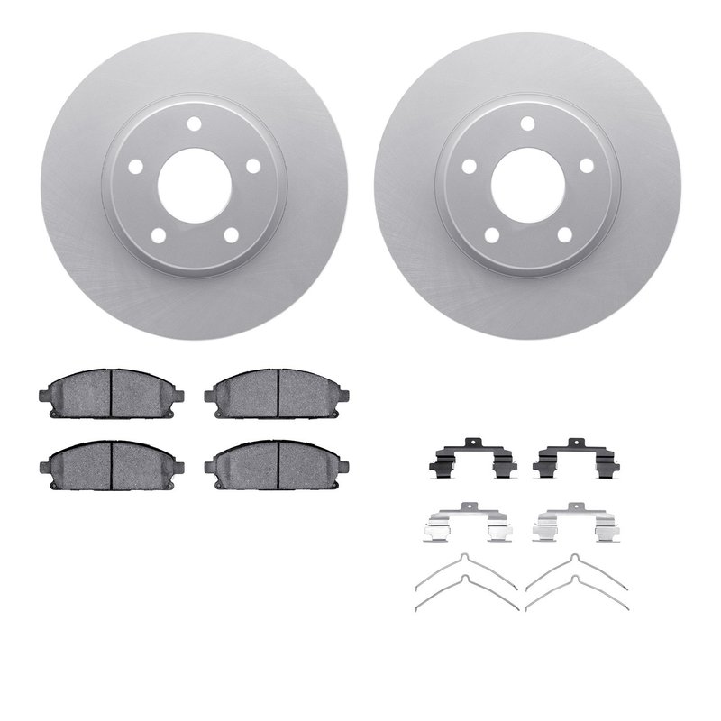 Dynamite Friction 4512-67126 Disc Brake Kit - Front