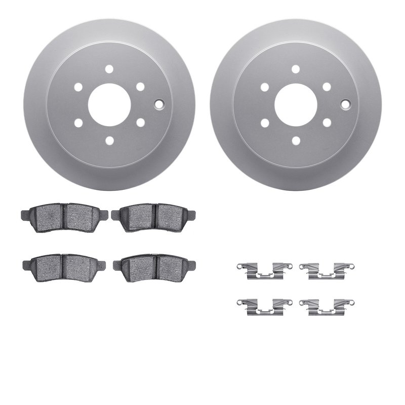 Dynamite Friction 4512-67136 Disc Brake Kit - Rear
