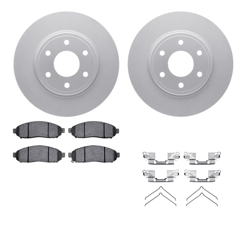 Dynamite Friction 4512-67137 Disc Brake Kit - Front