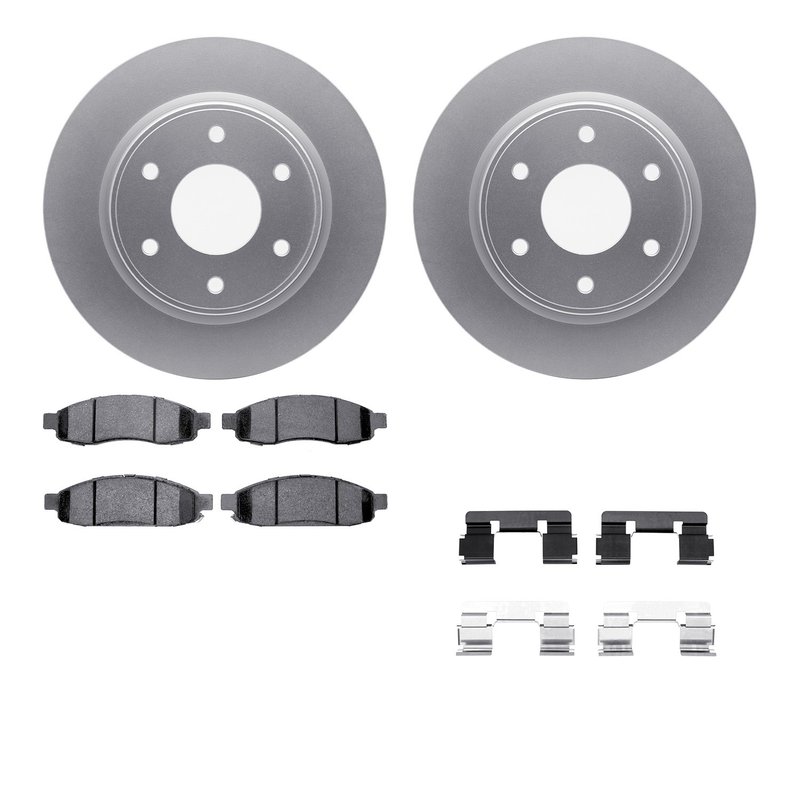 Dynamite Friction 4512-67138 Disc Brake Kit - Front