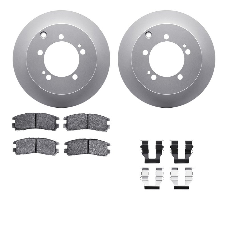 Dynamite Friction 4512-72056 Disc Brake Kit - Rear