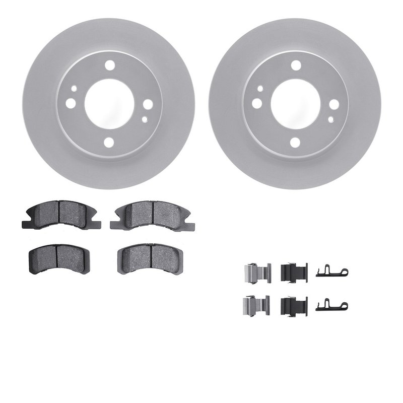 Dynamite Friction 4512-72077 Disc Brake Kit - Front