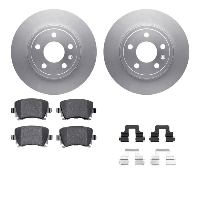 Dynamite Friction 4512-73111 Disc Brake Kit - Rear
