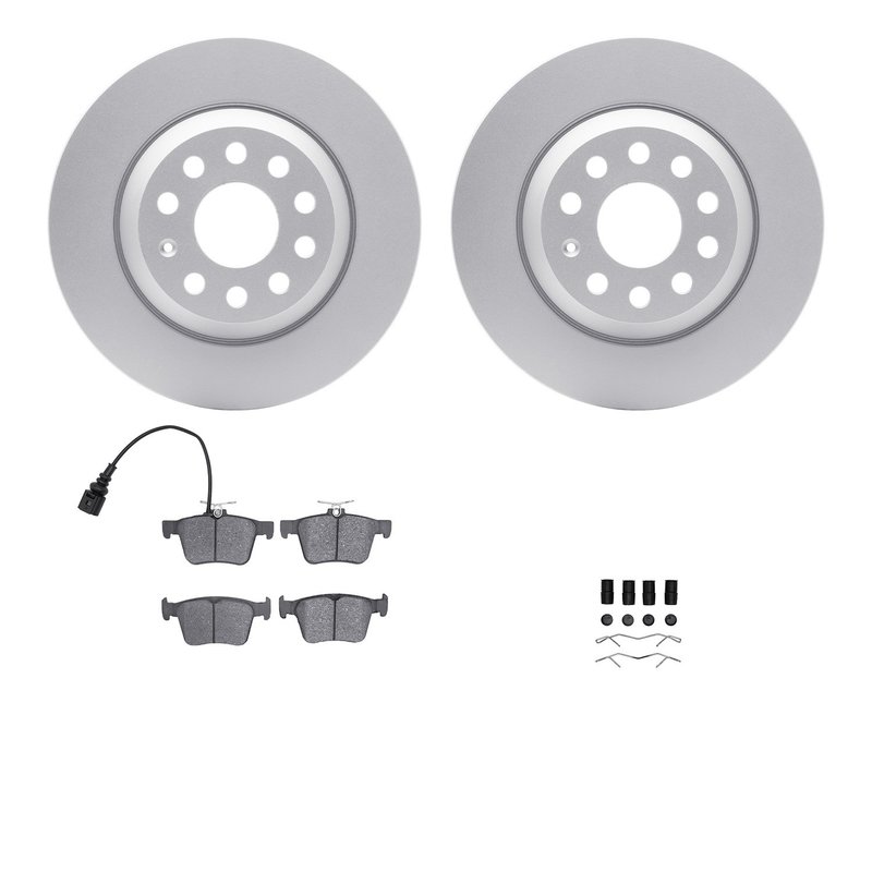 Dynamite Friction 4512-73170 Disc Brake Kit - Rear