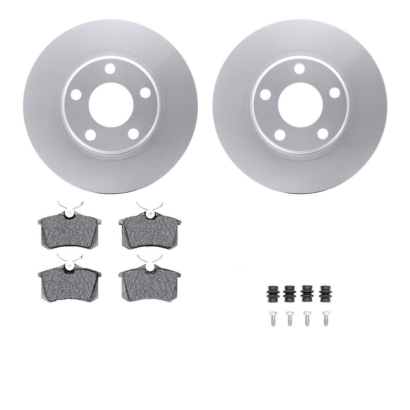 Dynamite Friction 4512-74093 Disc Brake Kit - Rear