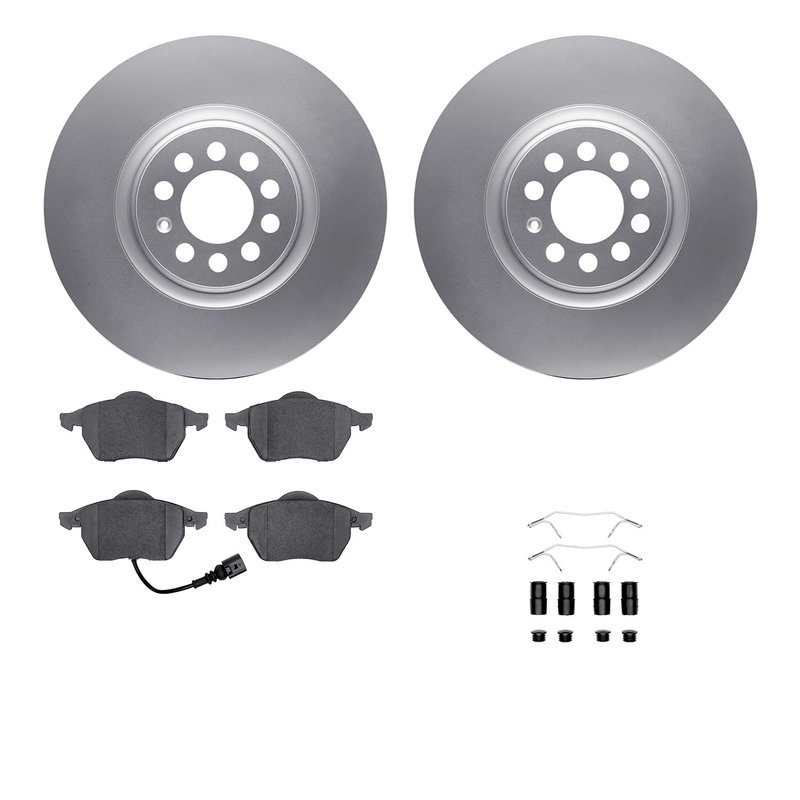 Dynamite Friction 4512-74105 Disc Brake Kit - Front
