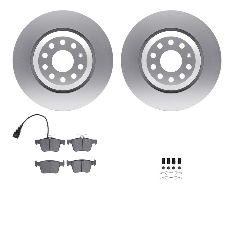 Dynamite Friction 4512-74123 Disc Brake Kit - Rear