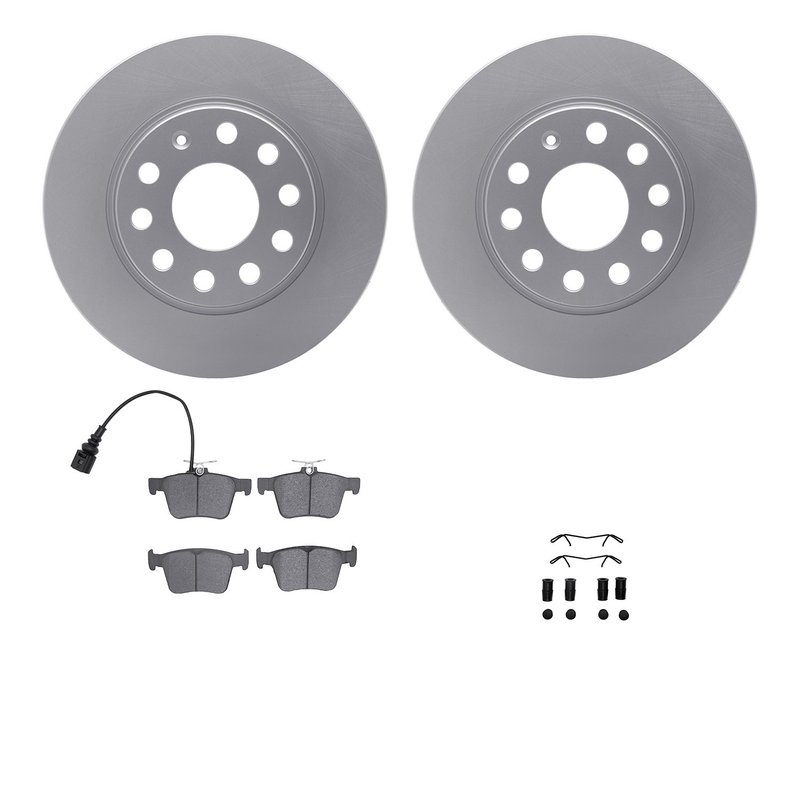 Dynamite Friction 4512-74131 Disc Brake Kit - Rear