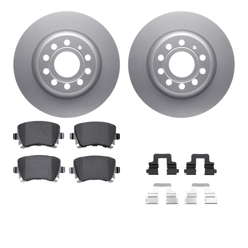 Dynamite Friction 4512-74153 Disc Brake Kit - Rear