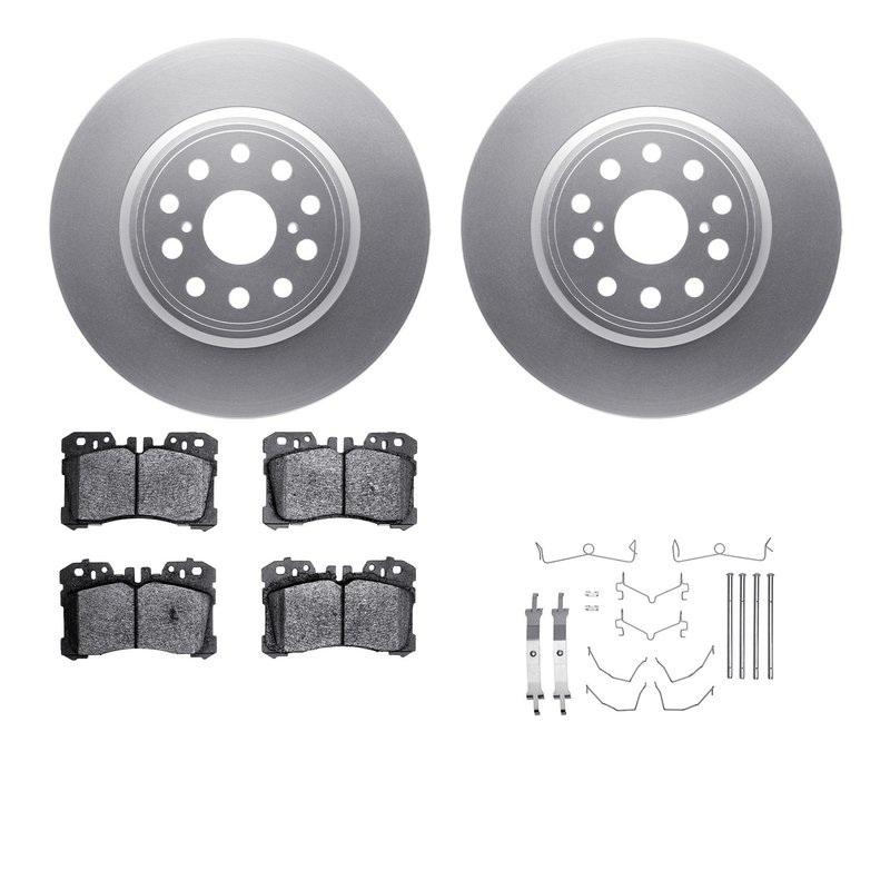 Dynamite Friction 4512-75051 Disc Brake Kit - Front