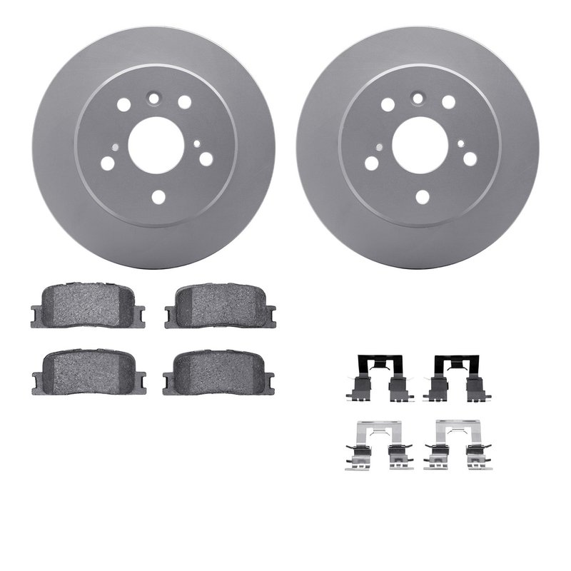 Dynamite Friction 4512-76103 Disc Brake Kit - Rear