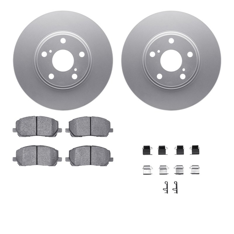 Dynamite Friction 4512-76109 Disc Brake Kit - Front