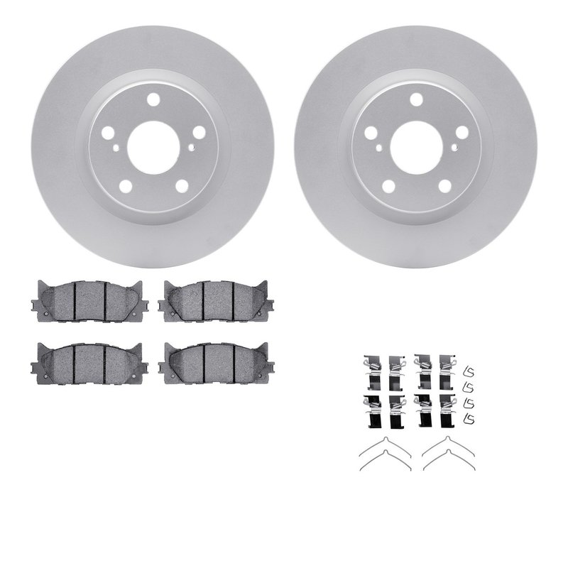 Dynamite Friction 4512-76139 Disc Brake Kit - Front