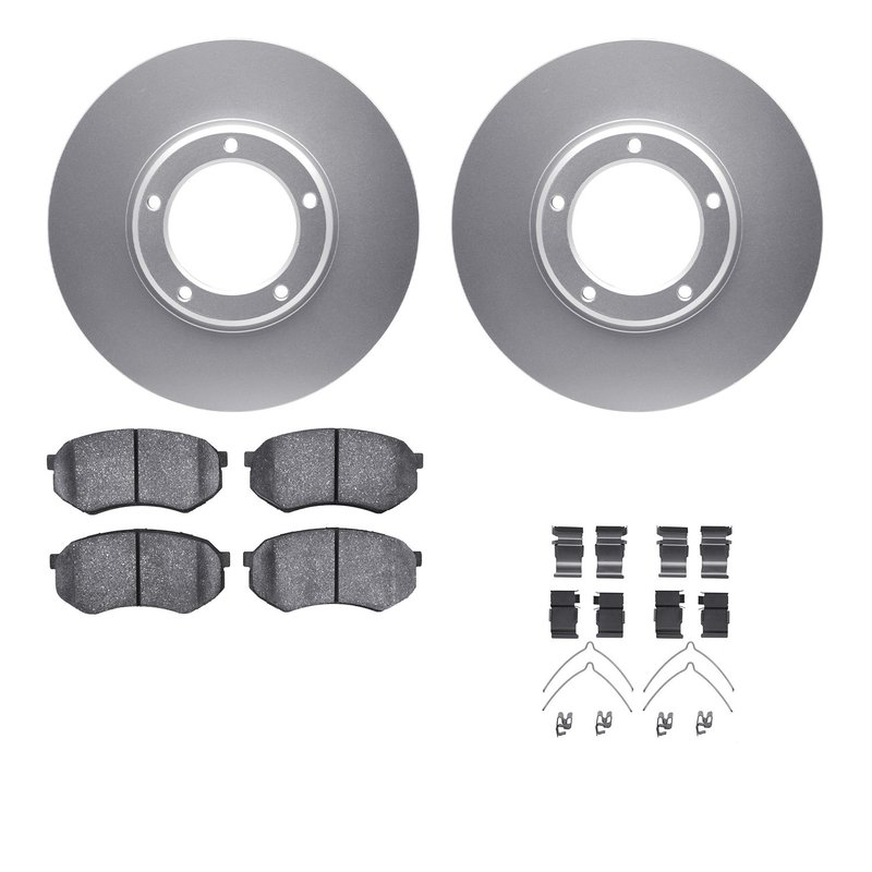 Dynamite Friction 4512-76163 Disc Brake Kit - Front