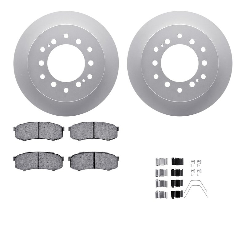Dynamite Friction 4512-76172 Disc Brake Kit - Rear