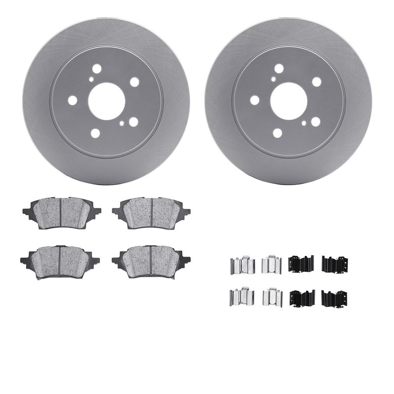 Dynamite Friction 4512-76197 Disc Brake Kit - Rear