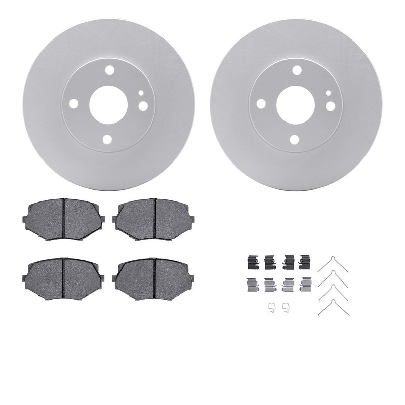 Dynamite Friction 4512-80057 Disc Brake Kit - Front