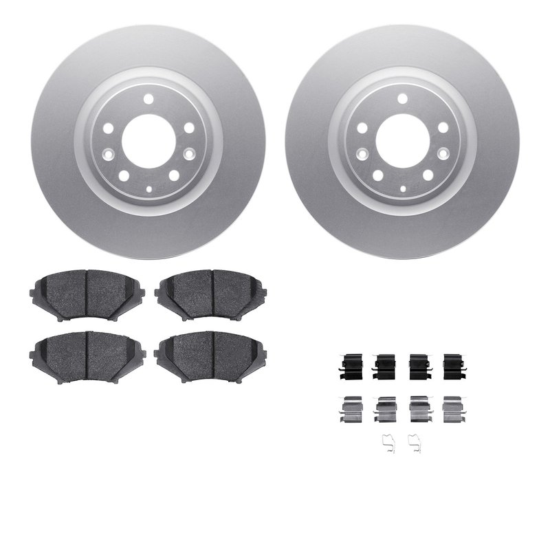 Dynamite Friction 4512-80070 Disc Brake Kit - Front
