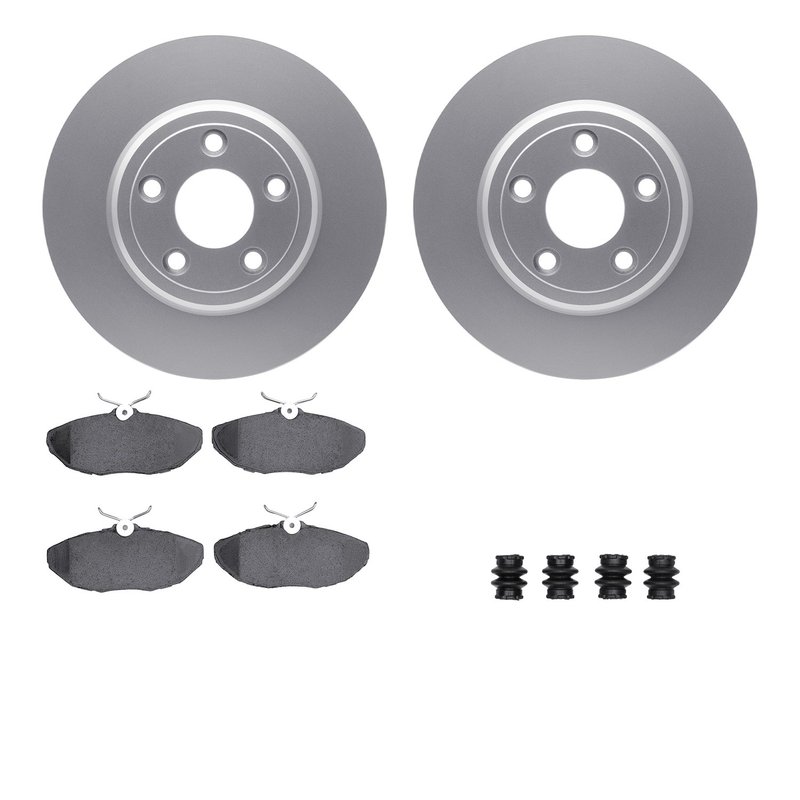 Dynamite Friction 4512-99028 Disc Brake Kit - Rear