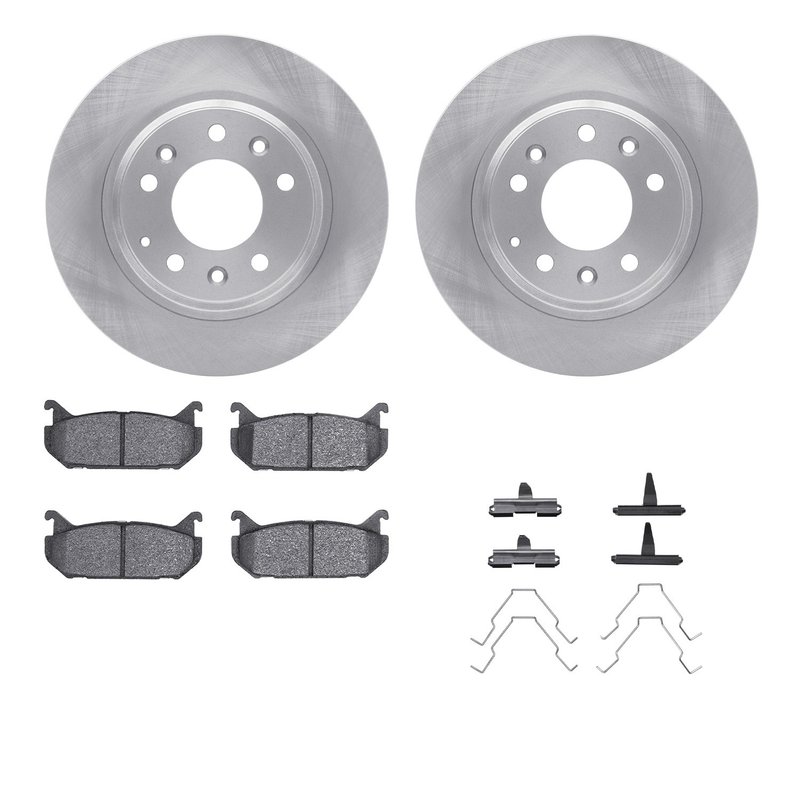 Dynamite Friction 4512-99053 Disc Brake Kit - Rear