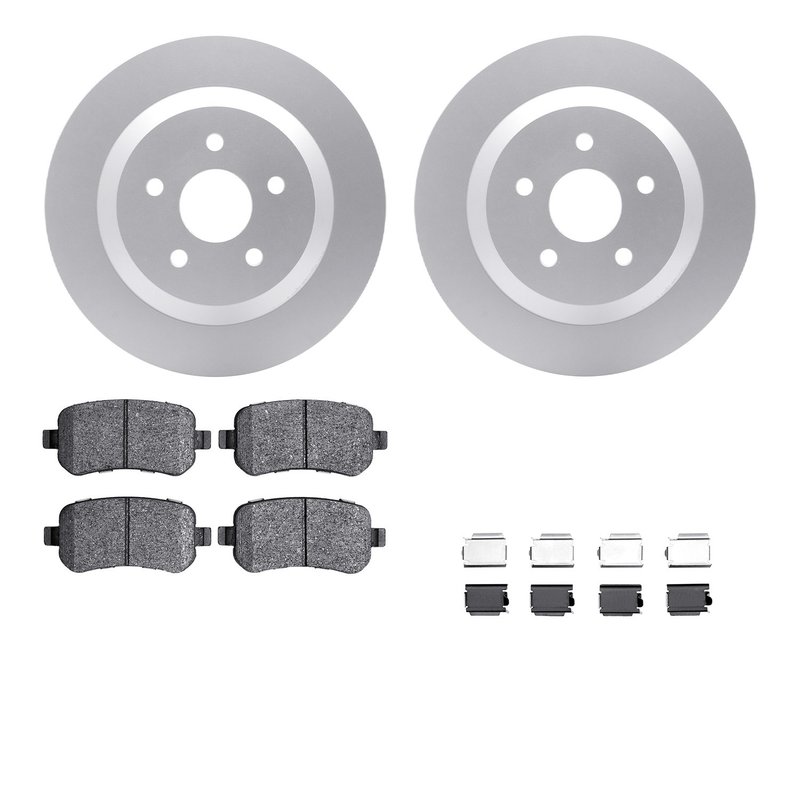 Dynamite Friction 4512-99084 Disc Brake Kit - Rear