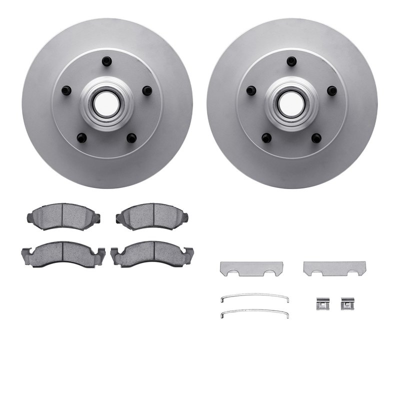 Dynamite Friction 4512-99101 Disc Brake Kit - Front