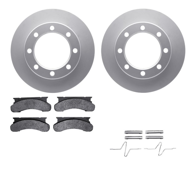 Dynamite Friction 4512-99104 Disc Brake Kit - Front