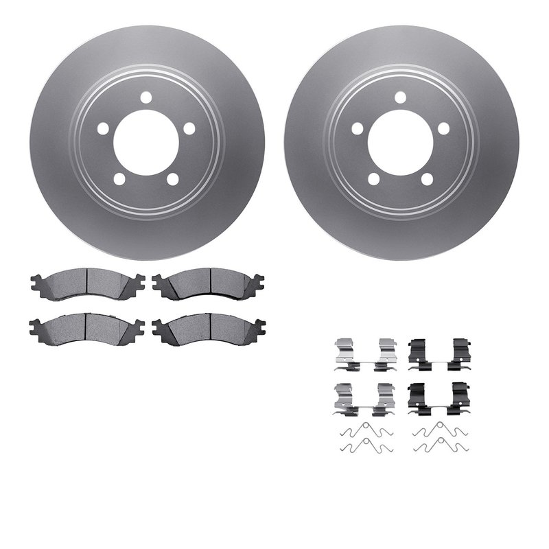 Dynamite Friction 4512-99193 Disc Brake Kit - Front