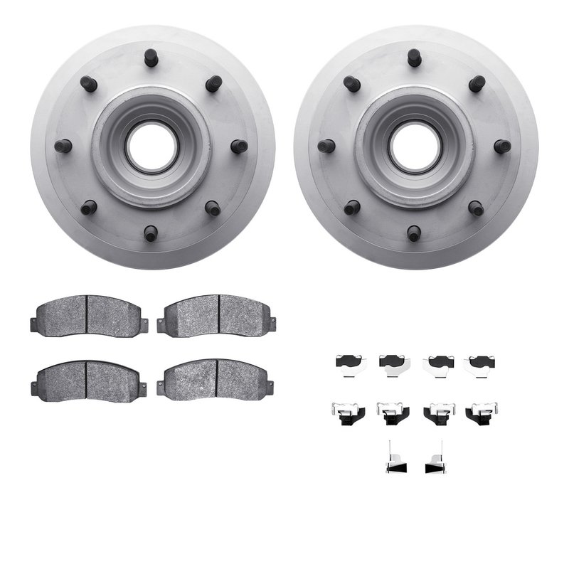 Dynamite Friction 4512-99201 Disc Brake Kit - Front