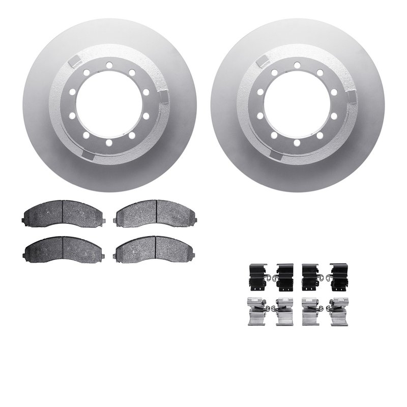 Dynamite Friction 4512-99240 Disc Brake Kit - Rear