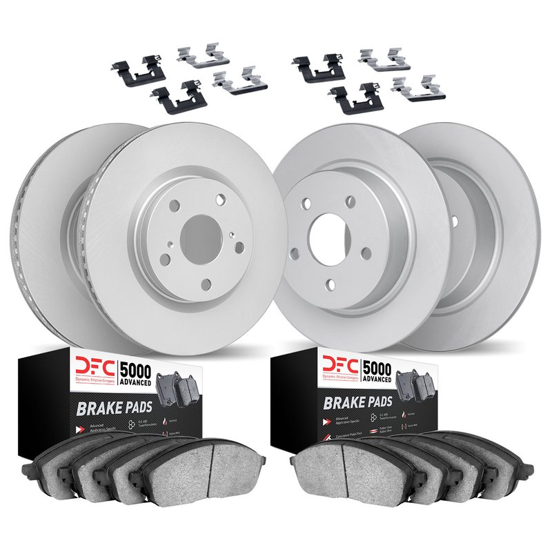 Dynamite Friction 4514-20003 Disc Brake Kit - Front and Rear