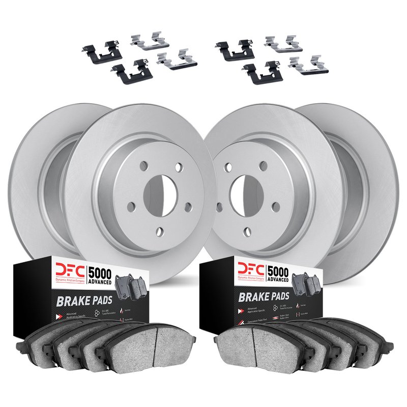 Dynamite Friction 4514-31011 Disc Brake Kit - Front and Rear