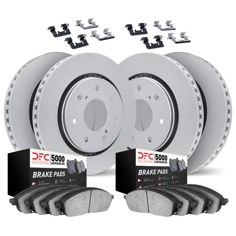 Dynamite Friction 4514-54289 Disc Brake Kit - Front and Rear