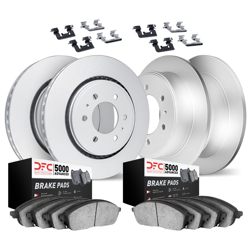 Dynamite Friction 4514-54311 Disc Brake Kit - Front and Rear