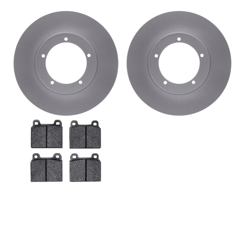 Dynamite Friction 4602-02001 Disc Brake Kit - Front
