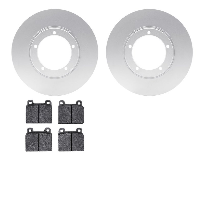 Dynamite Friction 4602-02002 Disc Brake Kit - Front