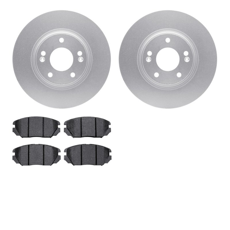 Dynamite Friction 4602-03001 Disc Brake Kit - Front