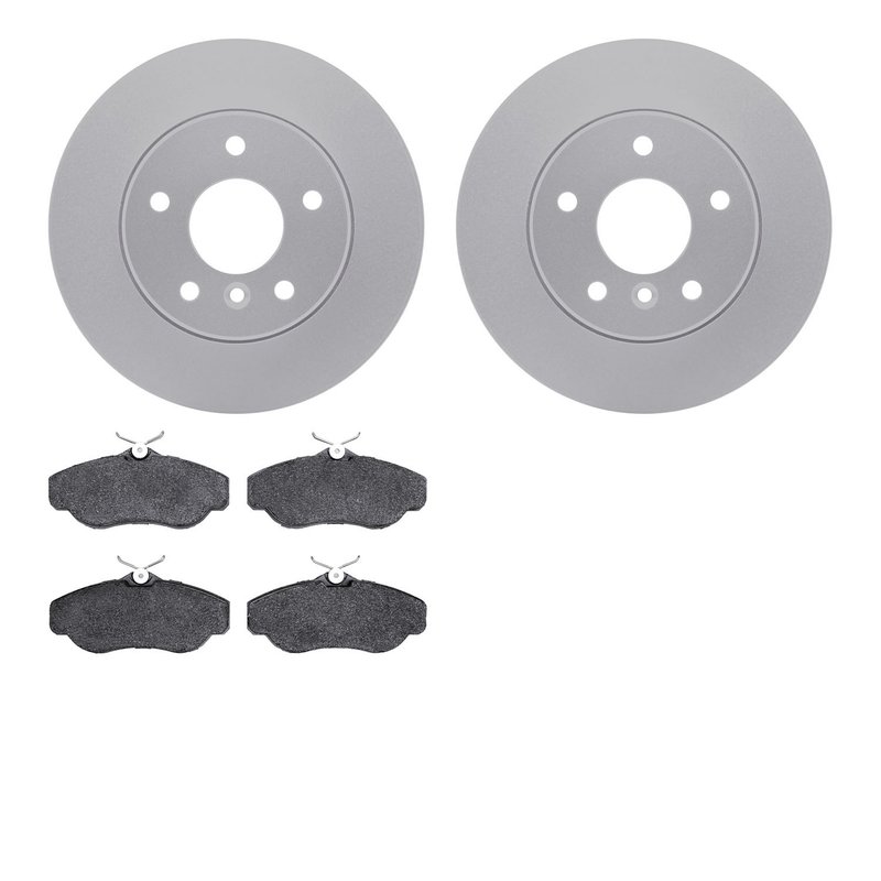 Dynamite Friction 4602-11002 Disc Brake Kit - Front