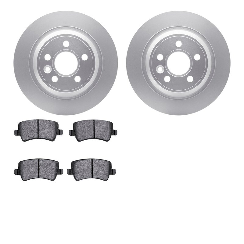 Dynamite Friction 4602-11020 Disc Brake Kit - Rear