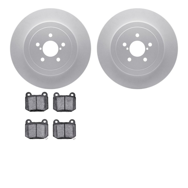 Dynamite Friction 4602-13003 Disc Brake Kit - Rear