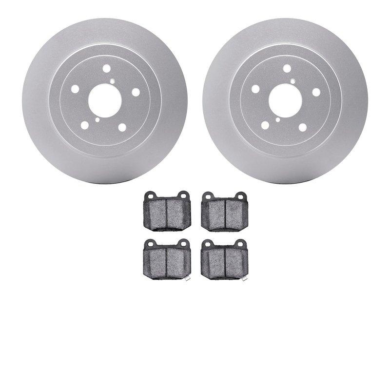 Dynamite Friction 4602-13005 Disc Brake Kit - Rear