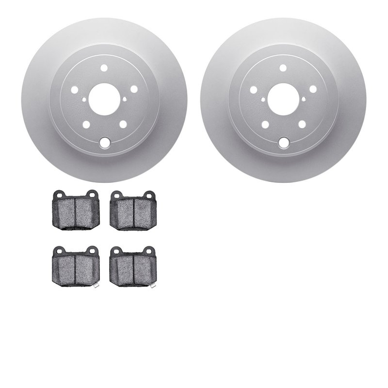 Dynamite Friction 4602-13007 Disc Brake Kit - Rear