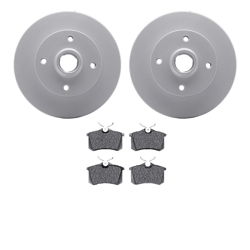 Dynamite Friction 4602-13409 Disc Brake Kit - Rear