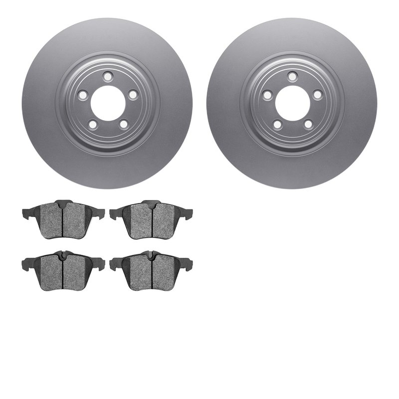 Dynamite Friction 4602-20012 Disc Brake Kit - Front