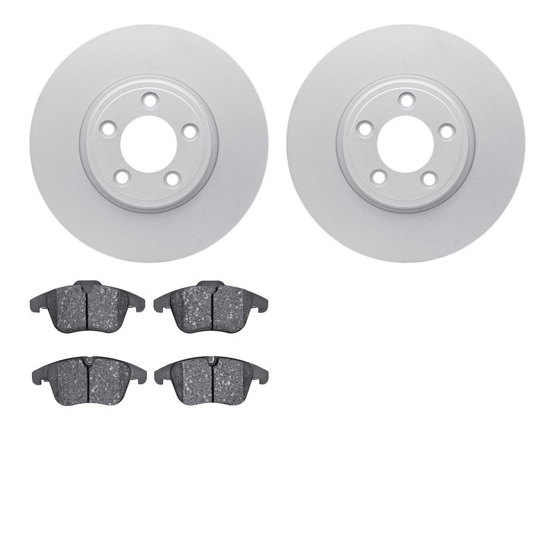 Dynamite Friction 4602-20015 Disc Brake Kit - Front