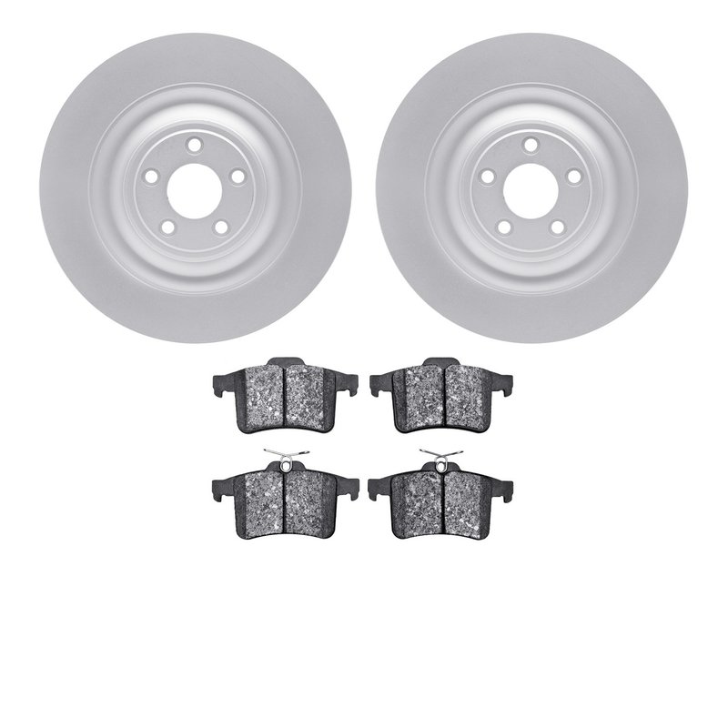 Dynamite Friction 4602-20017 Disc Brake Kit - Rear