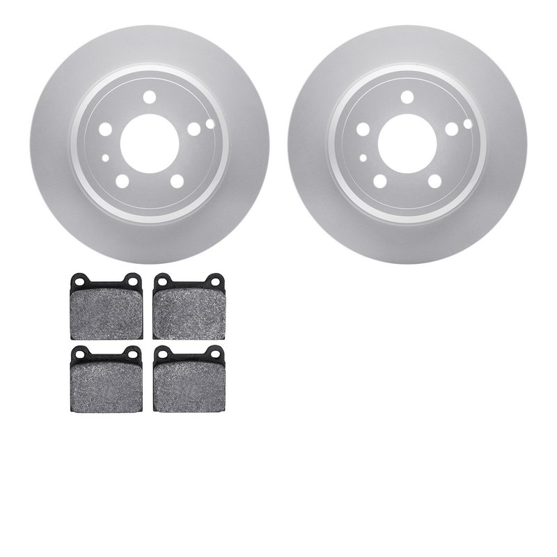 Dynamite Friction 4602-27004 Disc Brake Kit - Rear