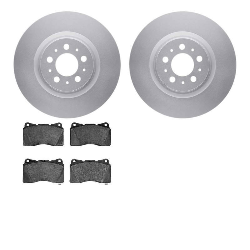 Dynamite Friction 4602-27012 Disc Brake Kit - Front