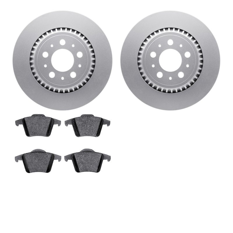 Dynamite Friction 4602-27021 Disc Brake Kit - Rear